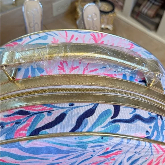 NWT Lilly Pulitzer Carry-On Luggage Set, Kaleidoscope 5 Piece Set, So Beautiful - Picture 7 of 16